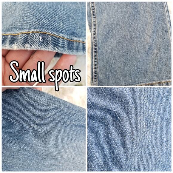 Studded Bootcut Jeans MK Michael Kors Size 2 Stretch Denim Embellished Pockets - Picture 7 of 11